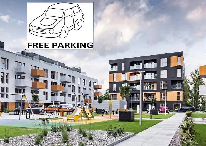 Osiedle Ptasie, New - Lux - Priv Parking Apartment Katowice